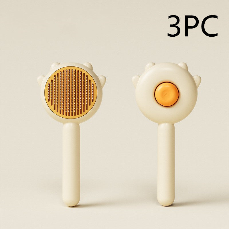 Magic Cat & Dog Grooming Brush - Massage Comb for Hair Removal & Cleaning, Pet Grooming Supplies