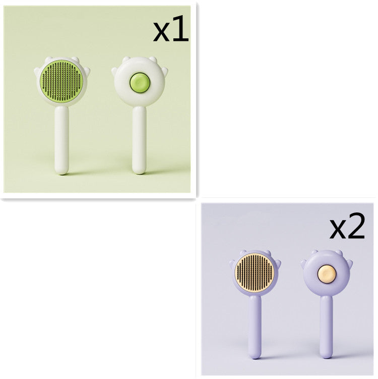 Magic Cat & Dog Grooming Brush - Massage Comb for Hair Removal & Cleaning, Pet Grooming Supplies