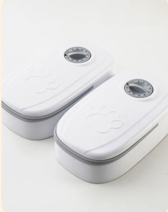 Smart Automatic Pet Feeder with Timer & Stainless Steel Bowl - Perfect for Cats and Dogs