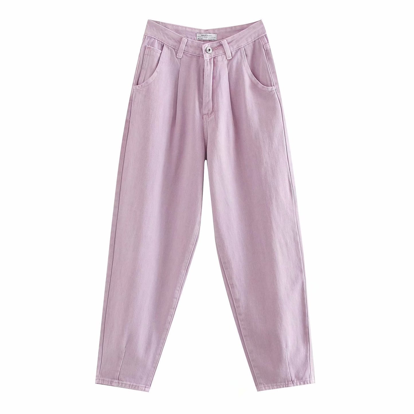 Pleated loose fashion jeans