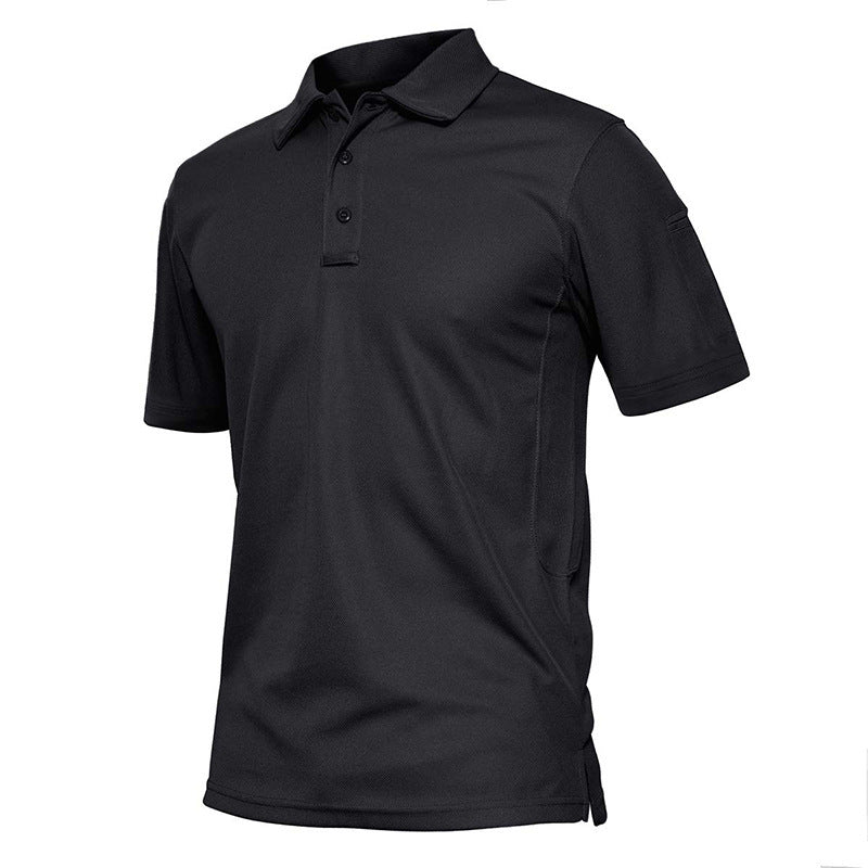 Men's Short-sleeved Golf Polo Lapel T-shirt