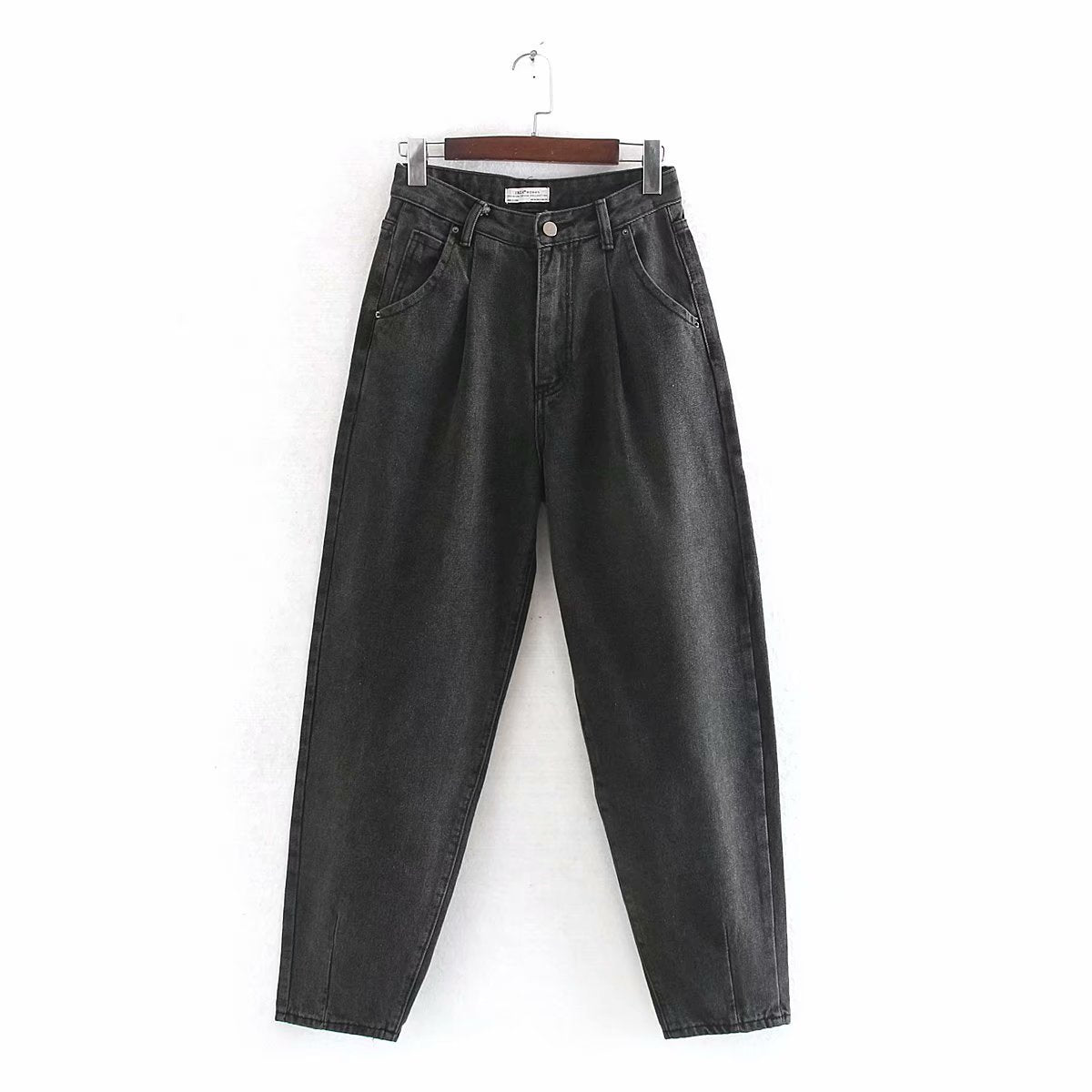 Pleated loose fashion jeans