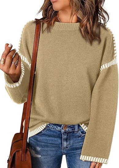 Spring Loose Long Sleeve Tops