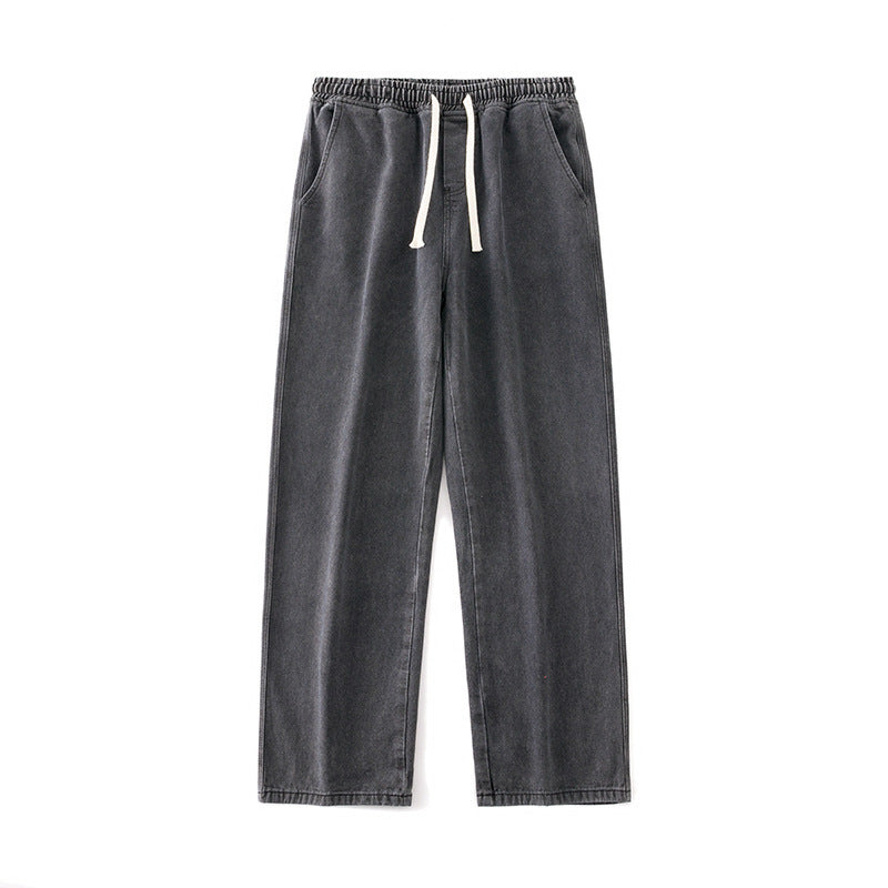 Men's Retro Wide-leg Pants