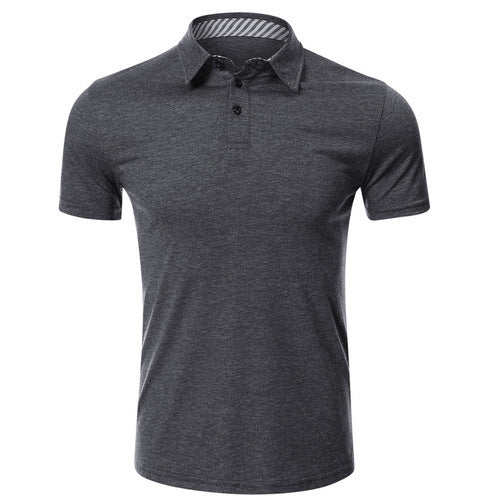 Men's Short-sleeved Golf Polo Lapel T-shirt