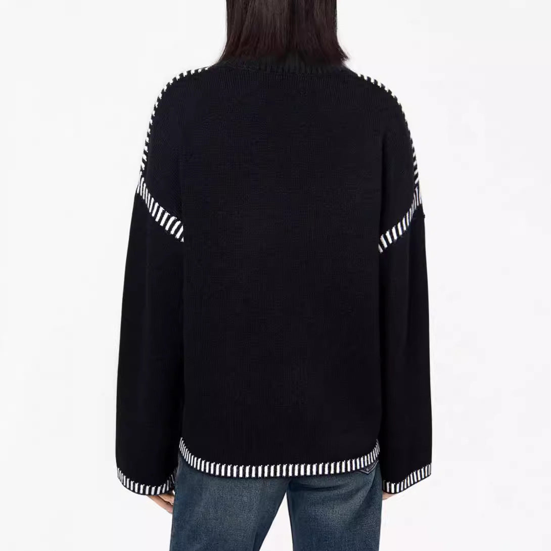 Spring Loose Long Sleeve Tops