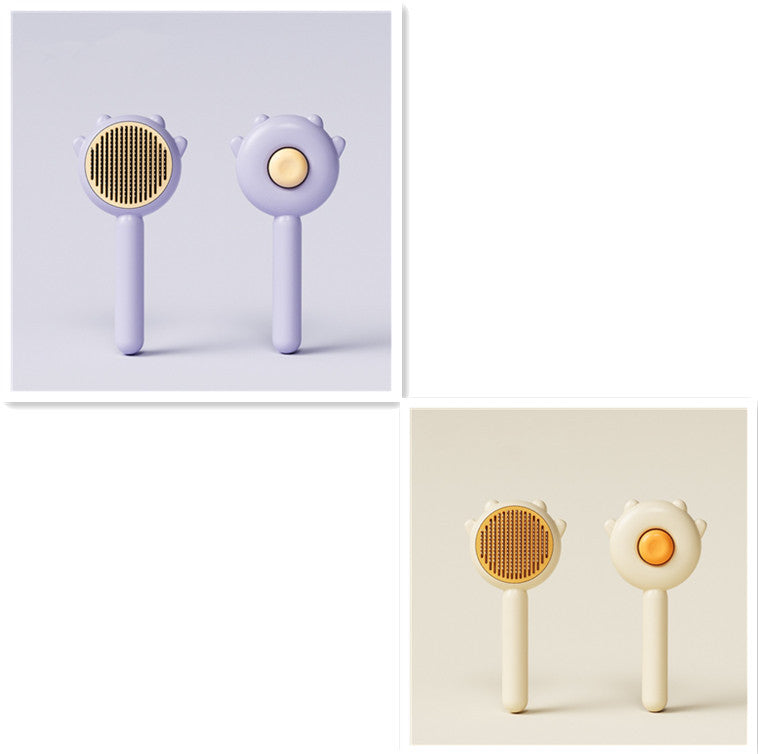 Magic Cat & Dog Grooming Brush - Massage Comb for Hair Removal & Cleaning, Pet Grooming Supplies