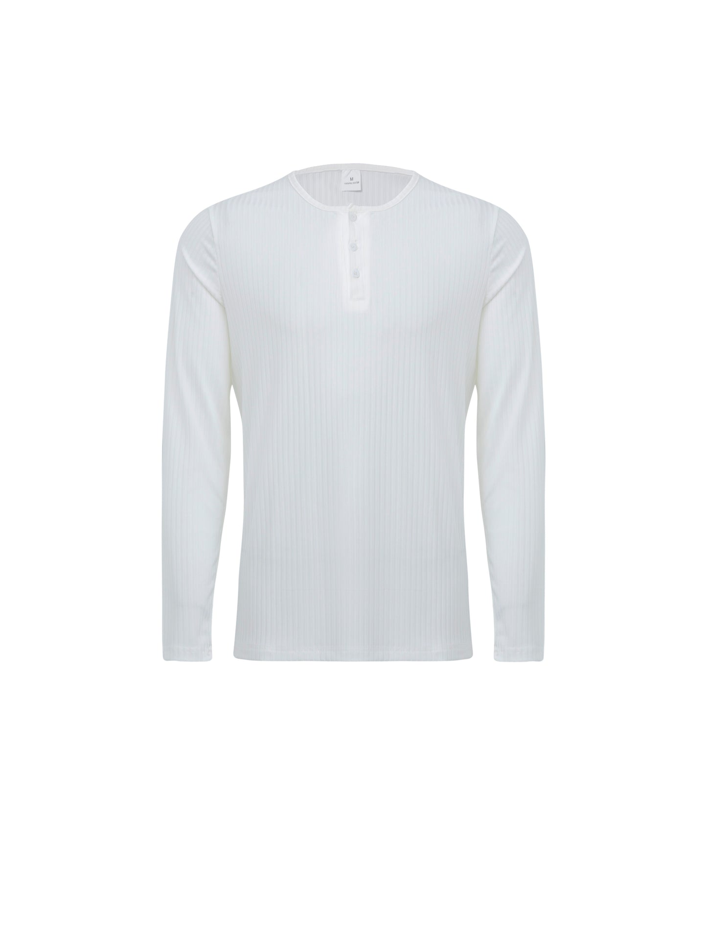 Men's Solid Crew Neck Long Sleeve T-Shirts