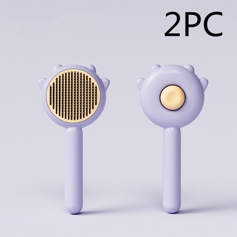 Magic Cat & Dog Grooming Brush - Massage Comb for Hair Removal & Cleaning, Pet Grooming Supplies