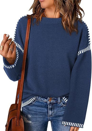 Spring Loose Long Sleeve Tops