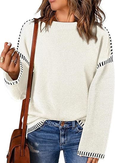 Spring Loose Long Sleeve Tops