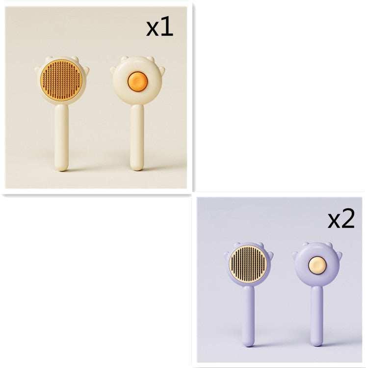 Magic Cat & Dog Grooming Brush - Massage Comb for Hair Removal & Cleaning, Pet Grooming Supplies