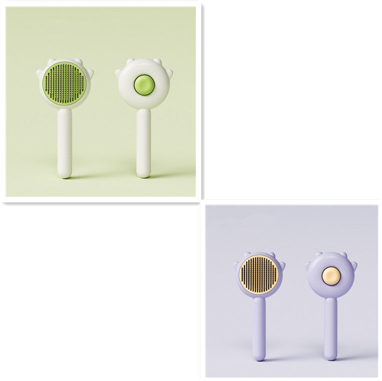 Magic Cat & Dog Grooming Brush - Massage Comb for Hair Removal & Cleaning, Pet Grooming Supplies