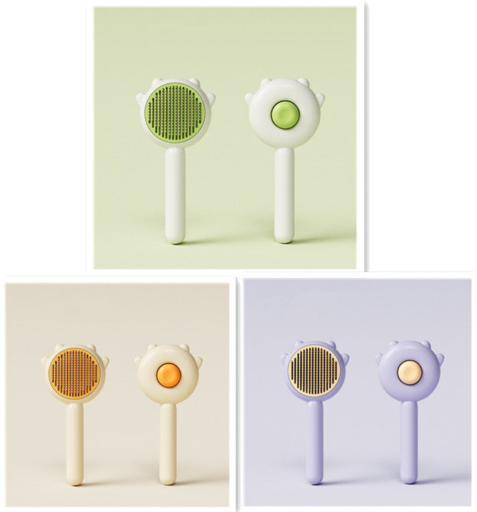 Magic Cat & Dog Grooming Brush - Massage Comb for Hair Removal & Cleaning, Pet Grooming Supplies
