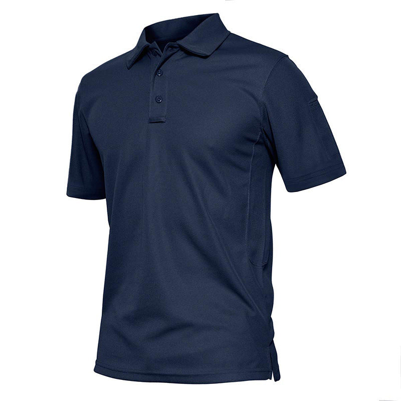 Men's Short-sleeved Golf Polo Lapel T-shirt