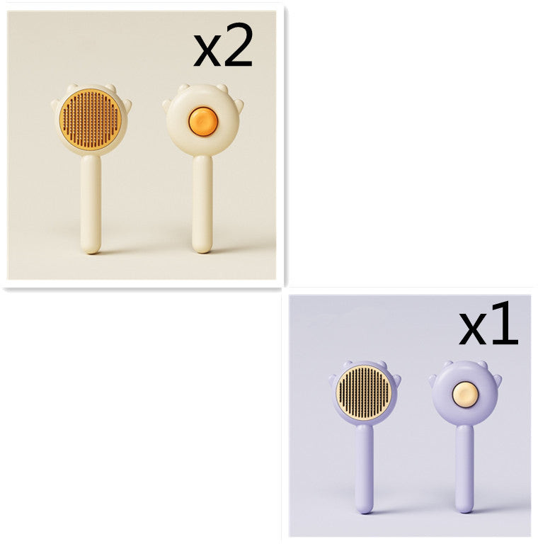 Magic Cat & Dog Grooming Brush - Massage Comb for Hair Removal & Cleaning, Pet Grooming Supplies
