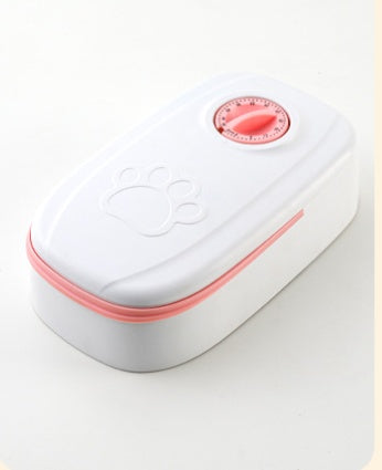 Smart Automatic Pet Feeder with Timer & Stainless Steel Bowl - Perfect for Cats and Dogs