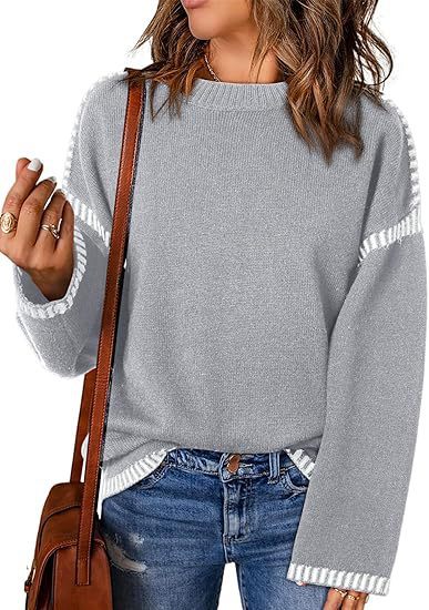 Spring Loose Long Sleeve Tops