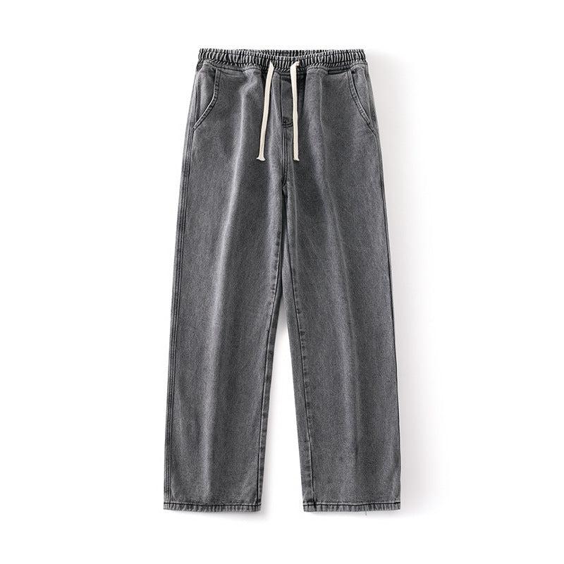 Men's Retro Wide-leg Pants