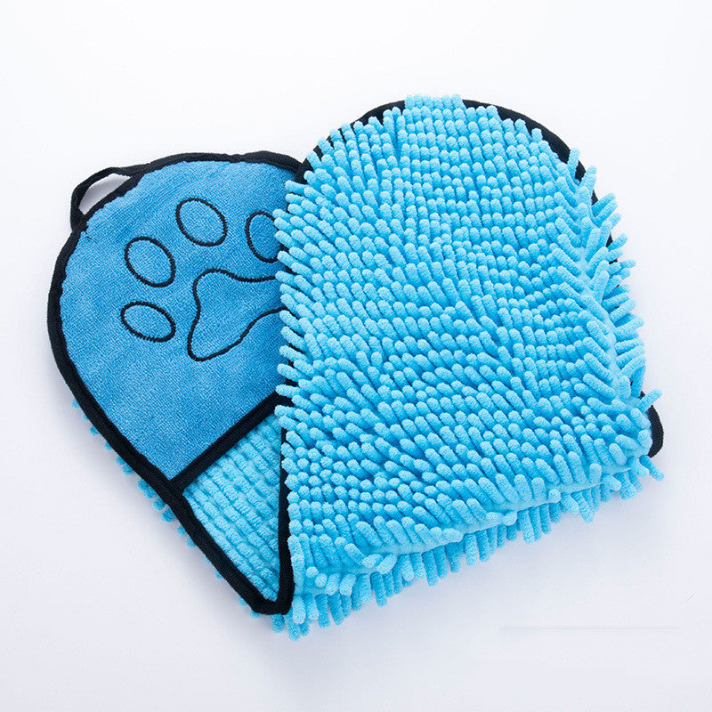 Ultra Absorbent Pet Bath Towel Set - Quick Dry Microfiber Robe & Towel for Dogs & Cats, Post-Bath Drying Essential