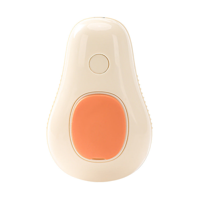 Self-Cleaning Electric Pet Grooming Brush – Steamy Massage & Avocado Design for Cats & Dogs
