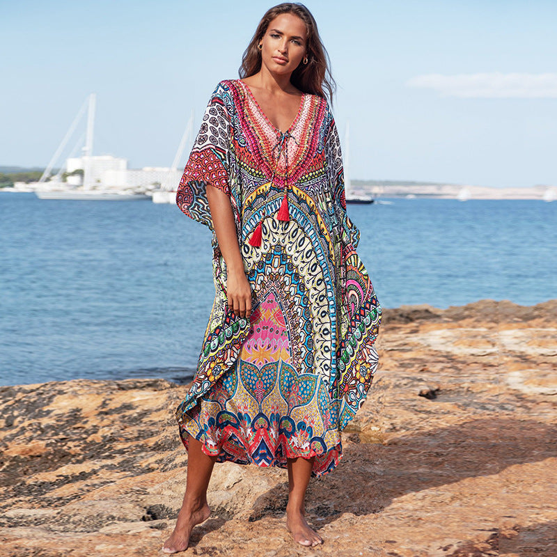 Oversized Dress Bikini Cover-up Robe