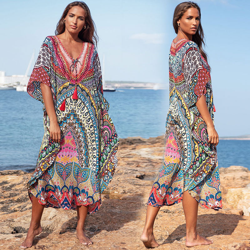 Oversized Dress Bikini Cover-up Robe