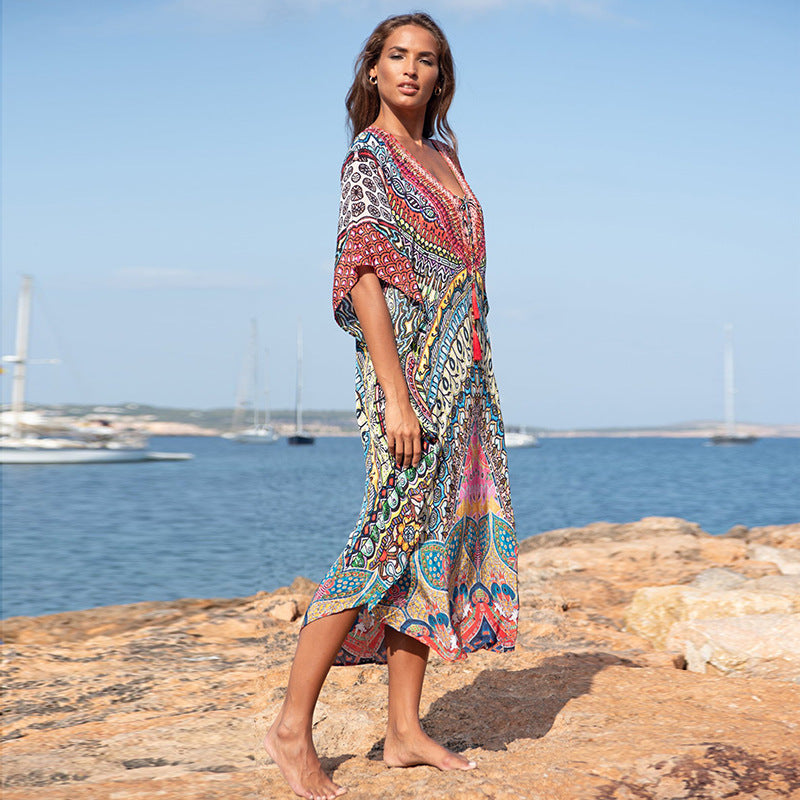 Oversized Dress Bikini Cover-up Robe