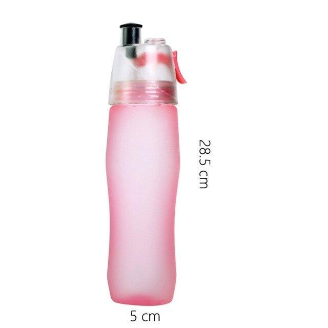 Spray cup sports bottle