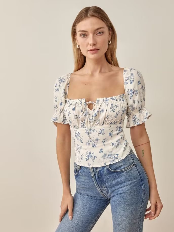 Designer niche shirt women's tops