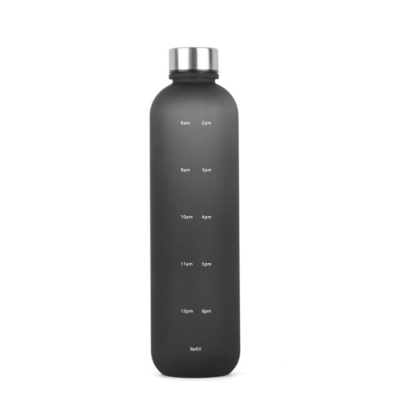 1000ml Space Cup Outdoor Sports Bottle Frosted Cup Student Simple Sports Bottle